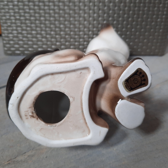 Vintage Siamese Cat Ceramic Porcelain Figurine with Blue Eyes - Picture 15 of 16